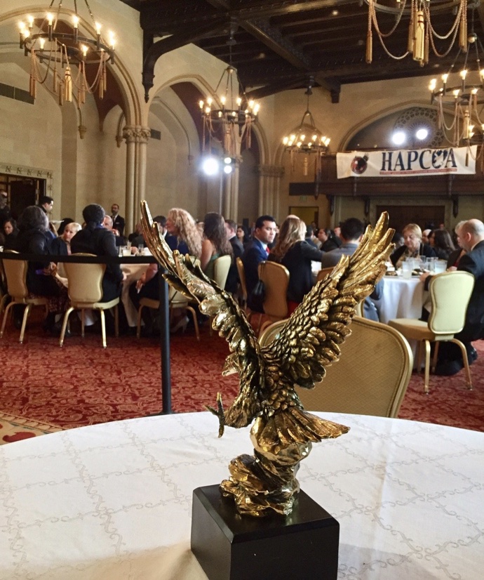 HAPCOA Aguila Statue Award